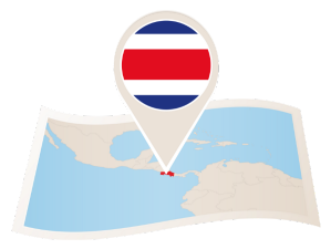 Costa Rica map